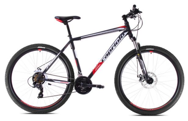 Capriolo Oxygen 29" - L, červenobieločierny, 2023